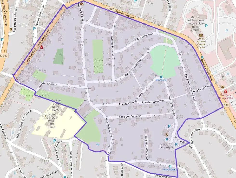 Appartement 45 m² deux pieces à vendre à Guéret