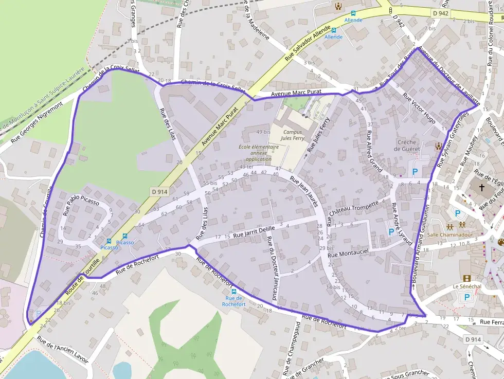 Appartement 30 m² deux pieces à vendre à Guéret