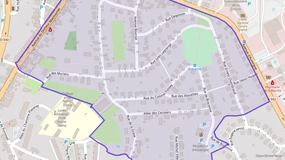 Appartement 78 m² quatre pièces à vendre à Guéret Appartement 78 m² quatre pièces à vendre à Guéret