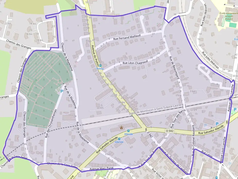 Appartement 39 m² deux pieces à vendre à Guéret