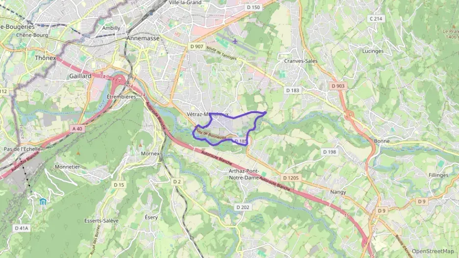 Appartement 45 m² deux pieces à vendre à Vétraz-Monthoux