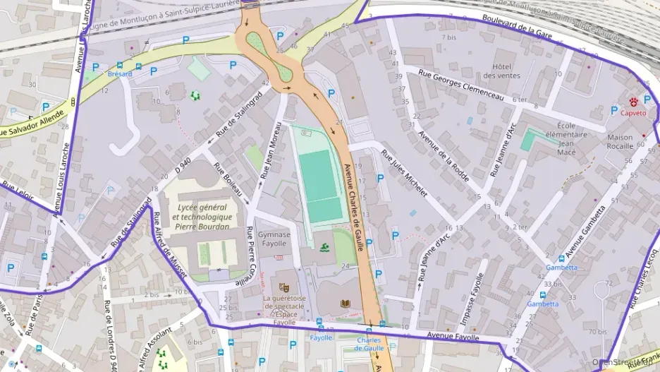 Appartement 53 m² trois pièces à vendre à Guéret