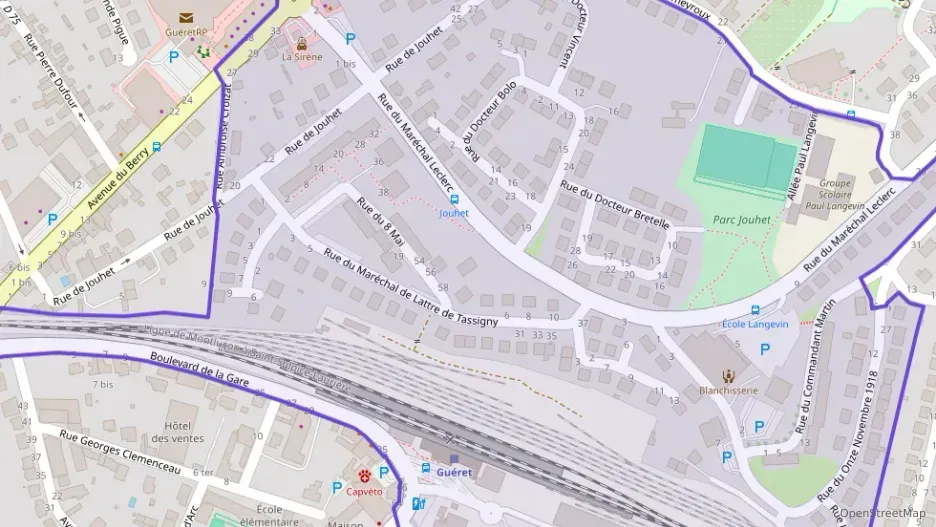 Appartement 90 m² quatre pièces à vendre à Guéret