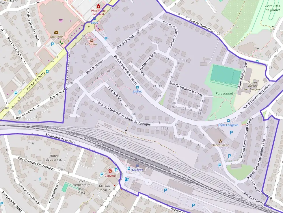 Appartement 90 m² quatre pièces à vendre à Guéret