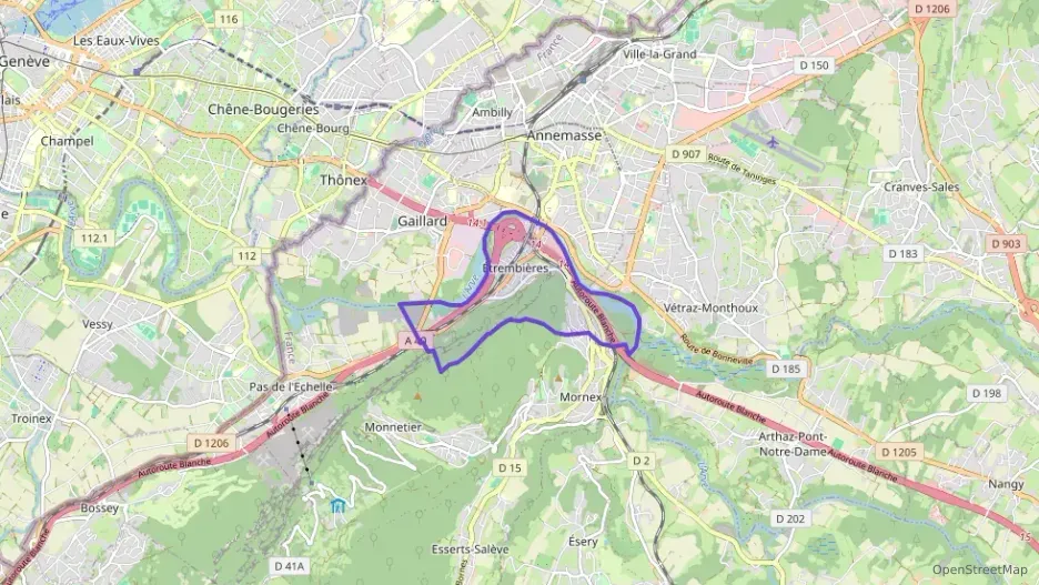 Appartement 72 m² trois pièces à vendre à Étrembières Appartement 72 m² trois pièces à vendre à Étrembières