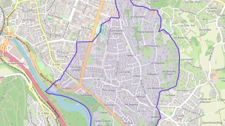 Appartement 72 m² trois pièces à vendre à Vétraz-Monthoux