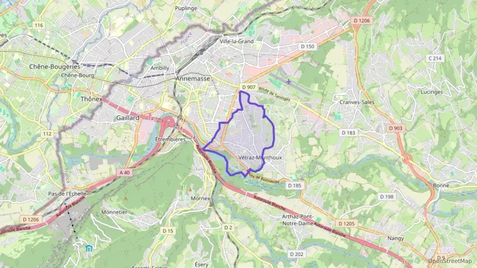 Appartement 72 m² trois pièces à vendre à Vétraz-Monthoux