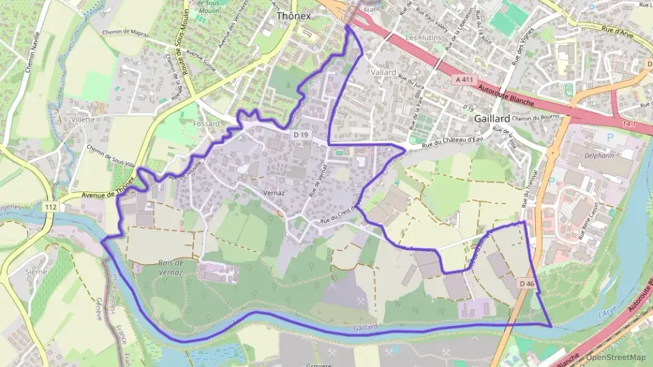 Appartement 56 m² trois pièces à vendre à Gaillard Appartement 56 m² trois pièces à vendre à Gaillard