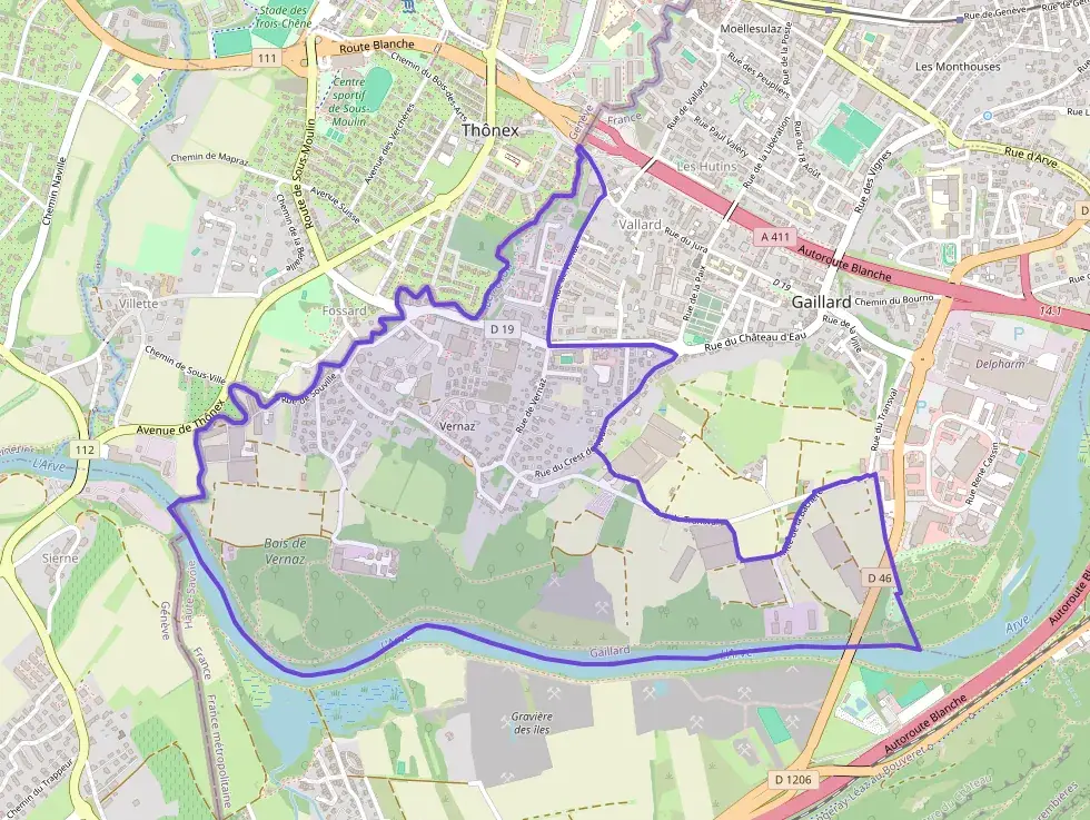 Appartement 53 m² deux pieces à vendre à Gaillard