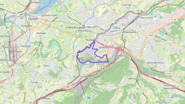 Appartement 53 m² deux pieces à vendre à Gaillard
