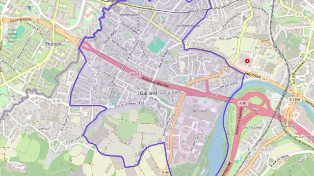 Appartement 78 m² quatre pièces à vendre à Gaillard