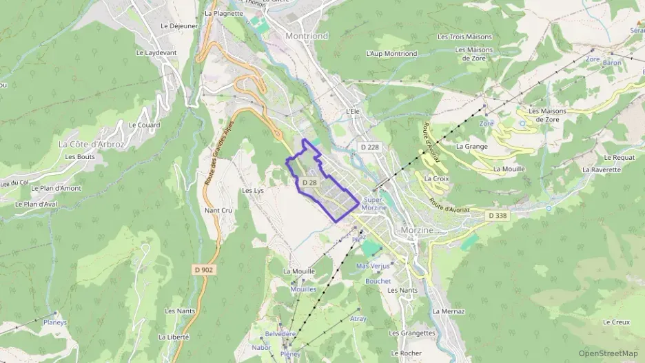 Appartement 50 m² trois pièces à vendre à Morzine Appartement 50 m² trois pièces à vendre à Morzine