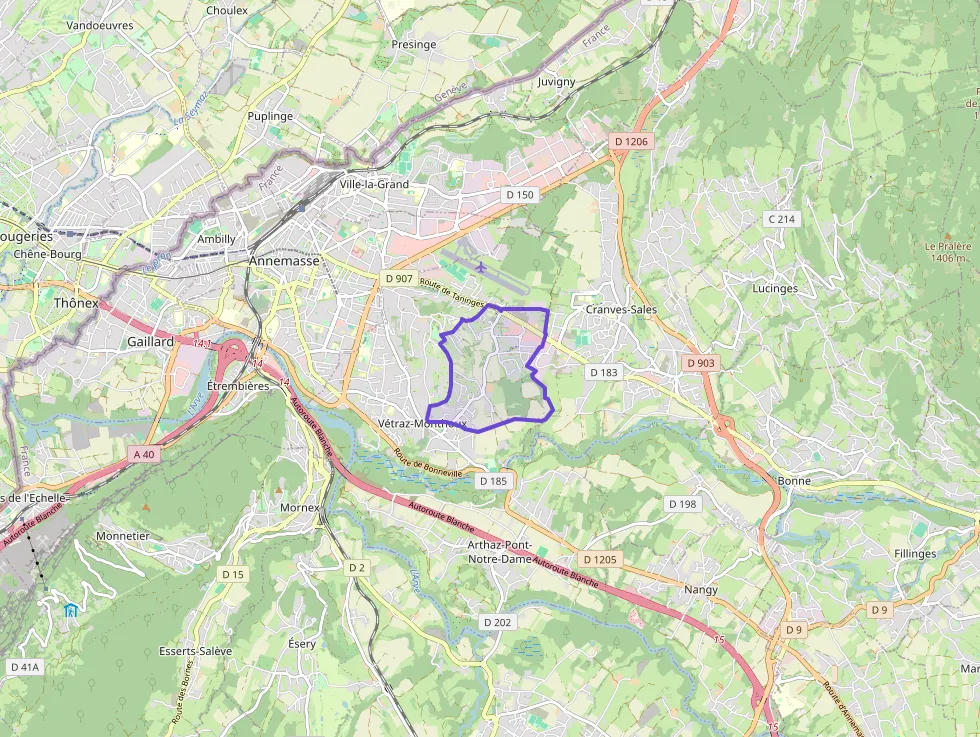 Appartement 63 m² trois pièces à vendre à Vétraz-Monthoux