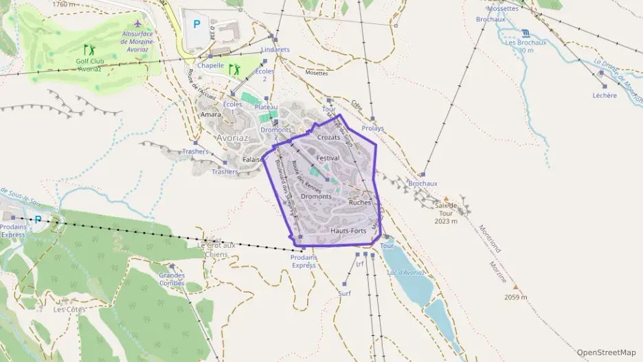 Appartement 35 m² trois pièces à vendre à Morzine Appartement 35 m² trois pièces à vendre à Morzine