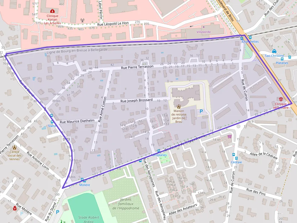 Appartement 76 m² quatre pièces à vendre à Bourg-en-Bresse