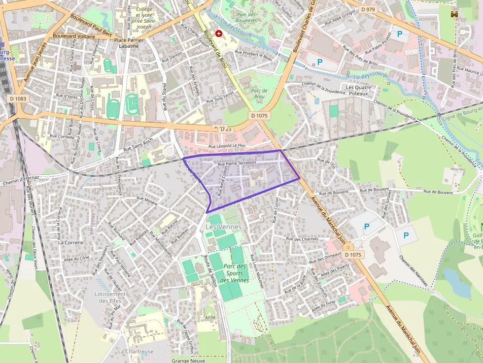 Appartement 76 m² quatre pièces à vendre à Bourg-en-Bresse