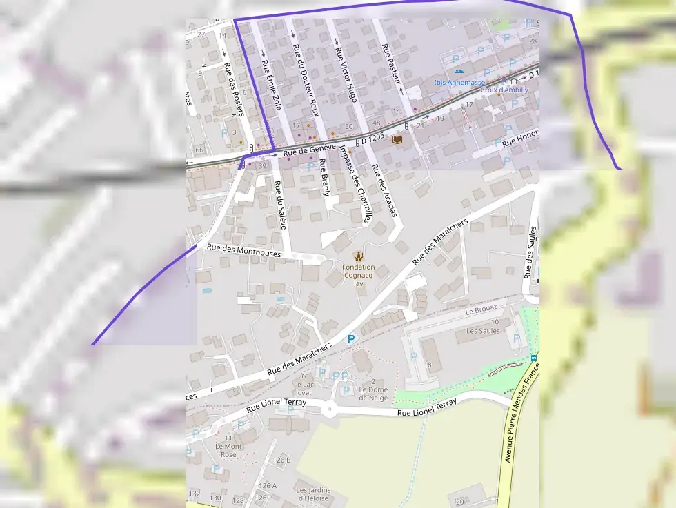 Appartement 68 m² trois pièces à vendre à Ambilly