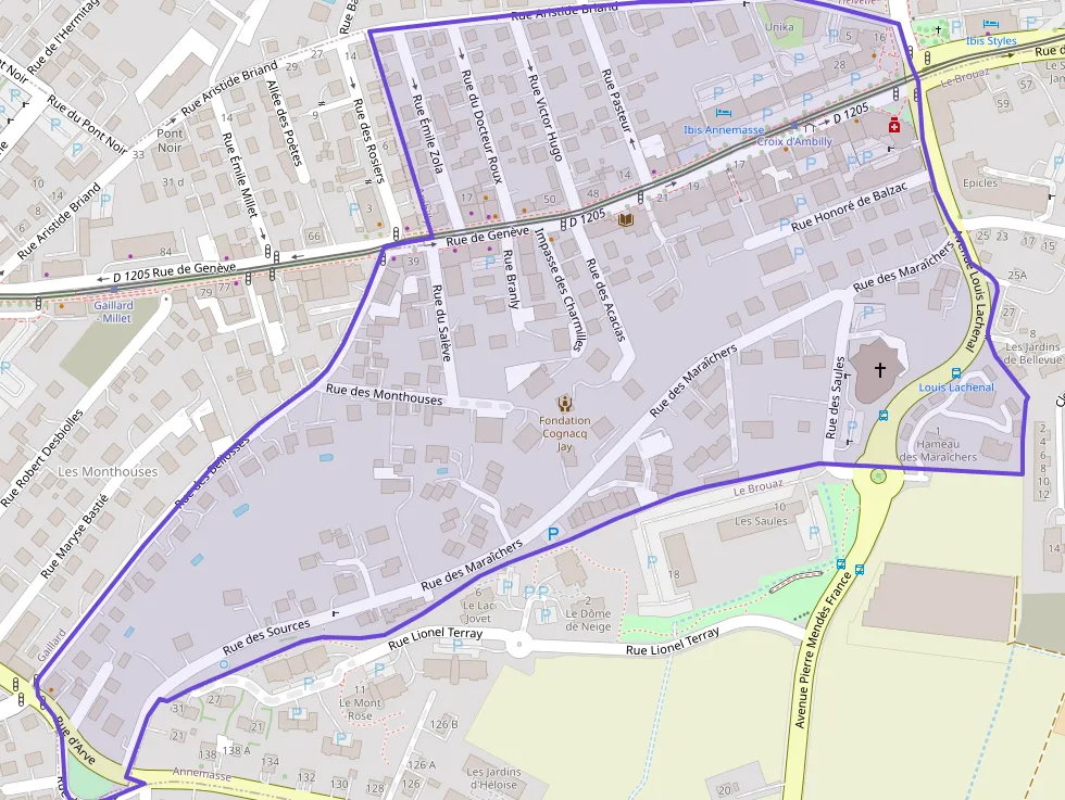 Appartement 45 m² deux pieces à vendre à Ambilly