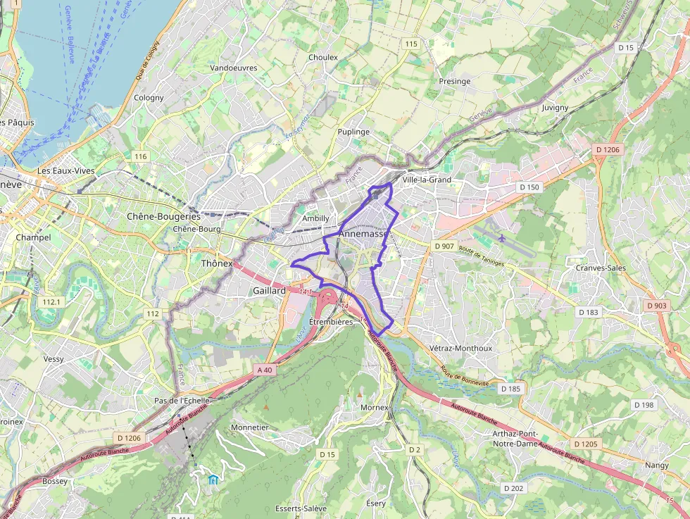 Appartement 50 m² deux pieces à vendre à Annemasse