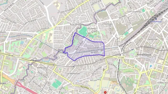 Appartement 41 m² une piece à vendre à Ambilly