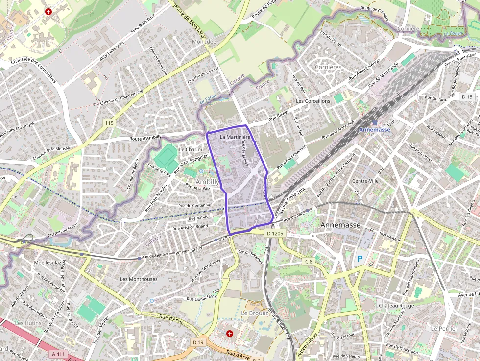 Appartement 48 m² deux pieces à vendre à Ambilly