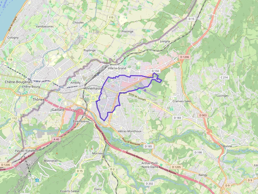 Appartement 83 m² quatre pièces à vendre à Annemasse