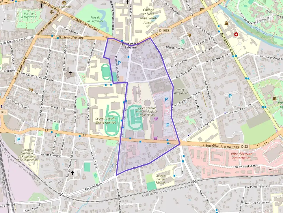 Appartement 46 m² deux pieces à vendre à Bourg-en-Bresse