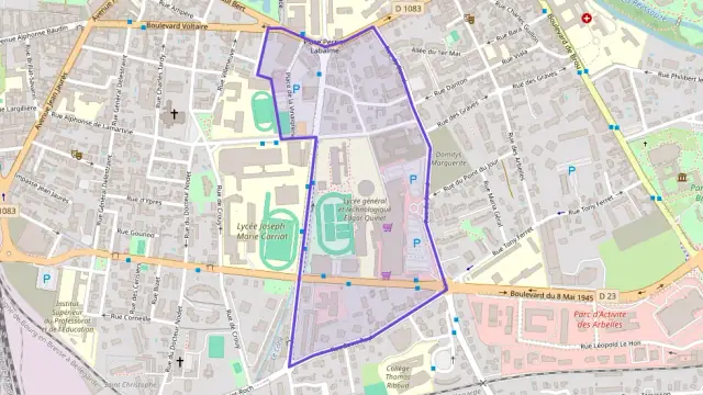 Appartement 46 m² deux pieces à vendre à Bourg-en-Bresse