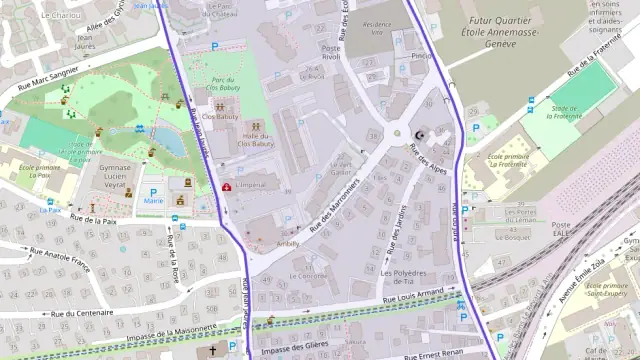 Appartement 64 m² trois pièces à vendre à Ambilly