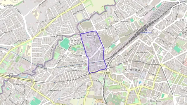 Appartement 64 m² trois pièces à vendre à Ambilly