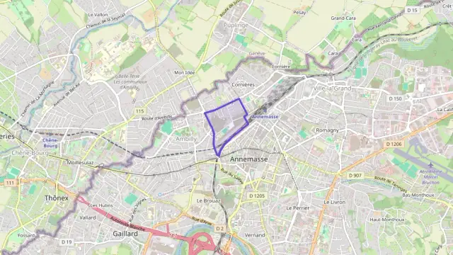 Appartement 65 m² trois pièces à vendre à Ambilly