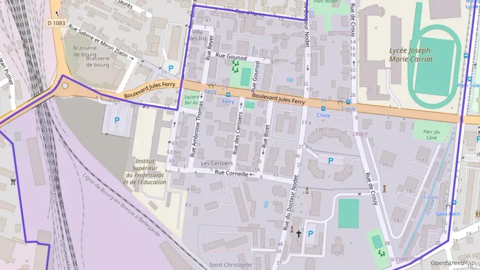 Appartement 99 m² trois pièces à vendre à Bourg-en-Bresse