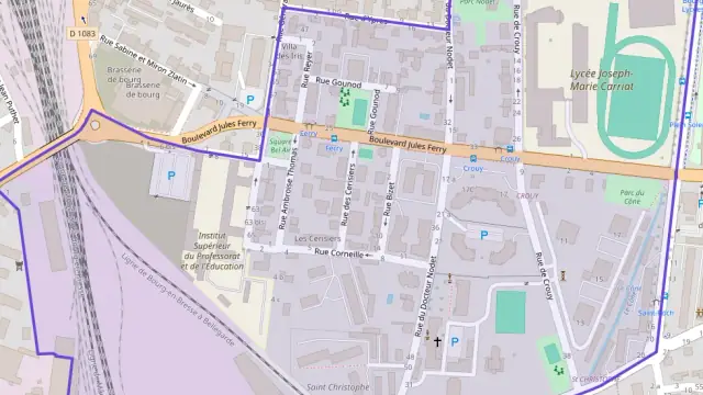 Appartement 99 m² trois pièces à vendre à Bourg-en-Bresse