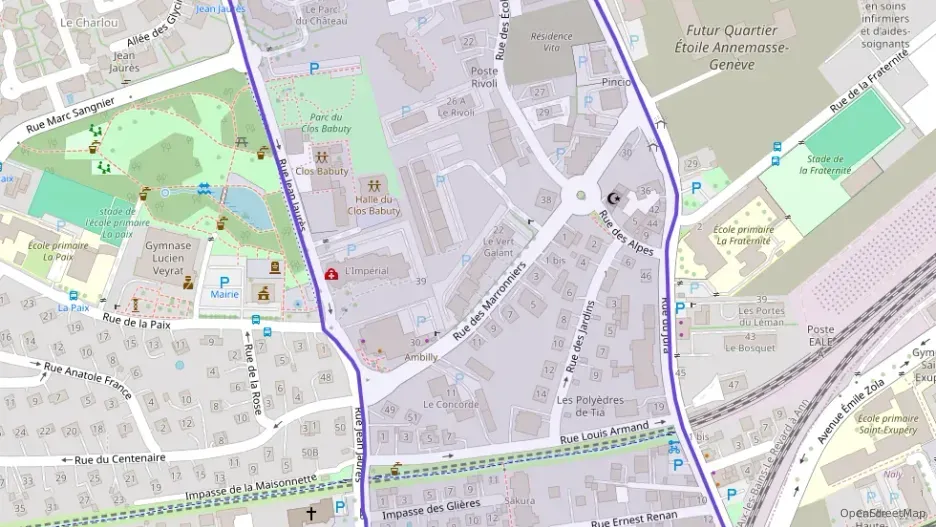 Appartement 67 m² trois pièces à vendre à Ambilly