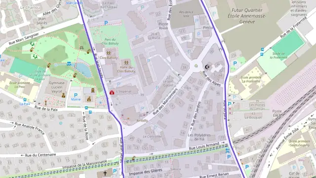 Appartement 67 m² trois pièces à vendre à Ambilly