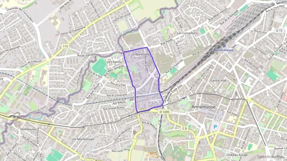 Appartement 67 m² trois pièces à vendre à Ambilly