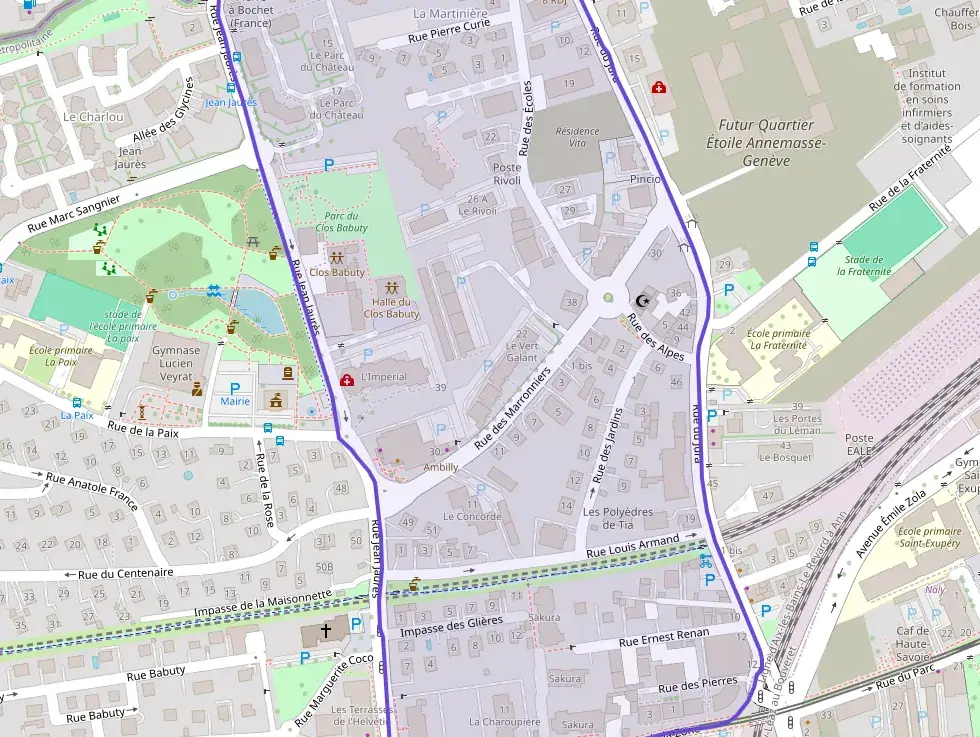 Appartement 33 m² deux pieces à vendre à Ambilly