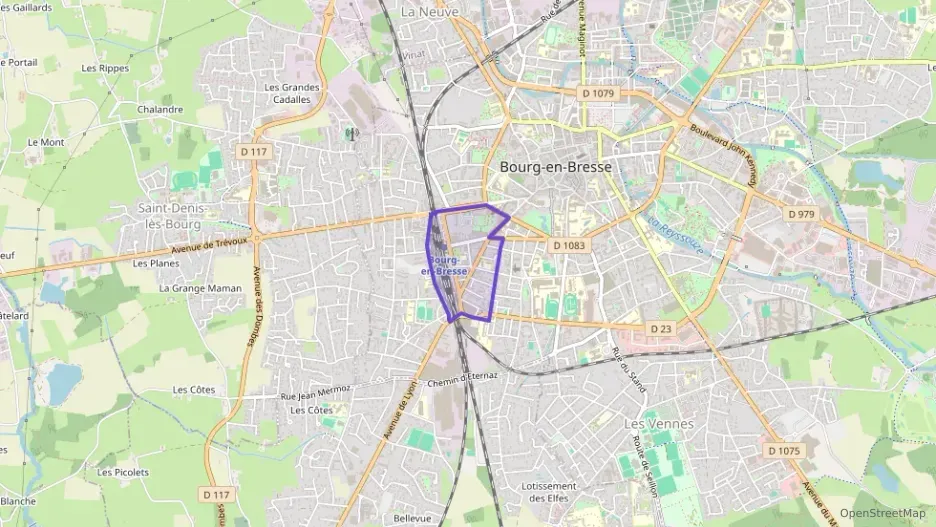 Appartement 64 m² trois pièces à vendre à Bourg-en-Bresse