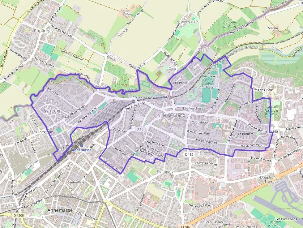 Appartement 62 m² trois pièces à vendre à Ville-la-Grand