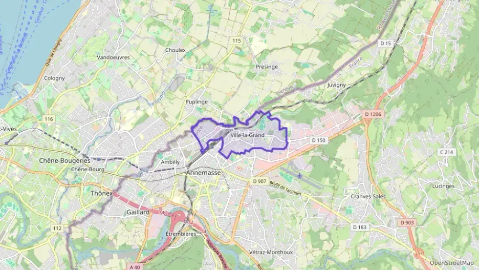 Appartement 70 m² trois pièces à vendre à Ville-la-Grand