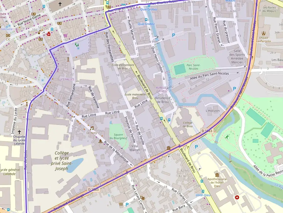 Appartement 55 m² trois pièces à vendre à Bourg-en-Bresse