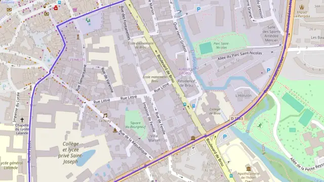 Appartement 55 m² trois pièces à vendre à Bourg-en-Bresse