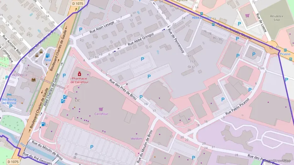 Appartement 58 m² trois pièces à vendre à Bourg-en-Bresse