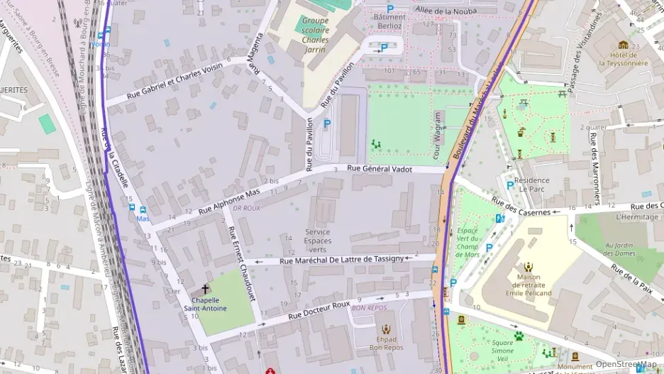 Appartement 73 m² quatre pièces à vendre à Bourg-en-Bresse