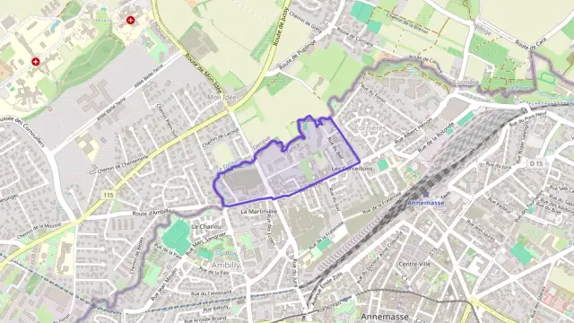 Appartement 75 m² trois pièces à vendre à Ambilly