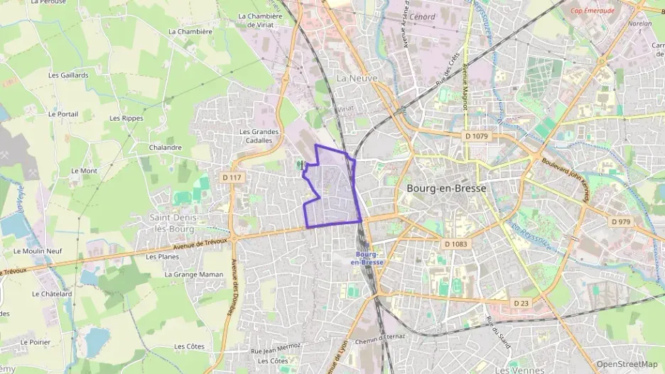 Appartement 64 m² quatre pièces à vendre à Bourg-en-Bresse