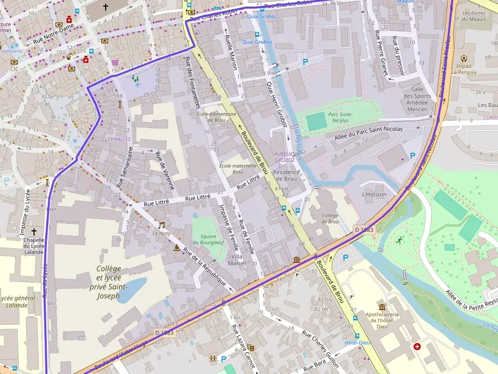 Appartement 46 m² deux pieces à vendre à Bourg-en-Bresse