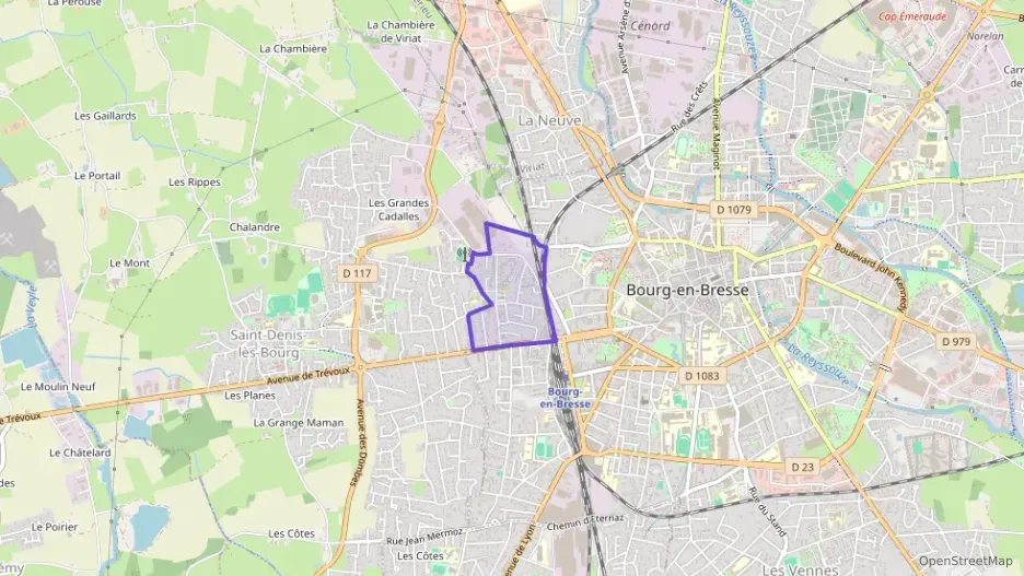 Appartement 110 m² quatre pièces à vendre à Bourg-en-Bresse