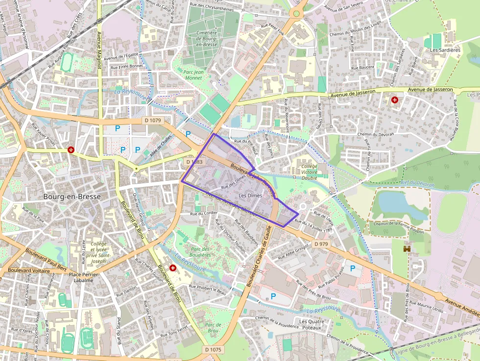 Appartement 80 m² quatre pièces à vendre à Bourg-en-Bresse