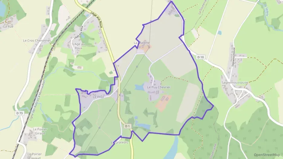 Appartement 45 m² deux pieces à vendre à La Souterraine